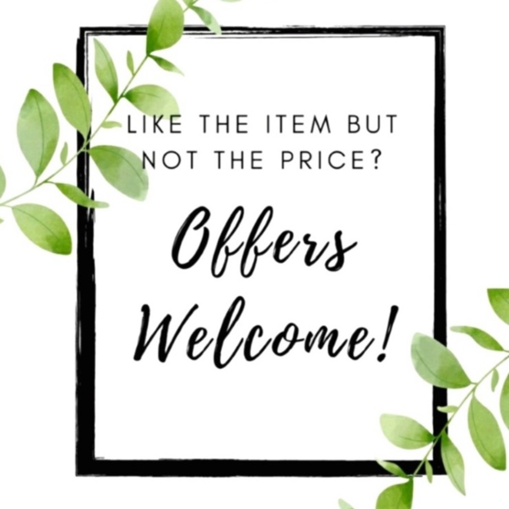 All reasonable offer accepted!!!!